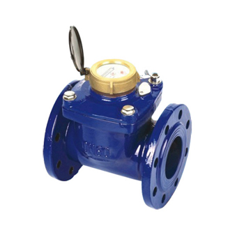 Horizontal rotary type irrigation water meter